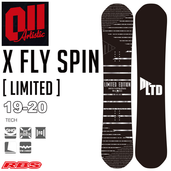 011 Artistic 19-20 X FLY SPIN LIMITED ゼロワン 日本正規品