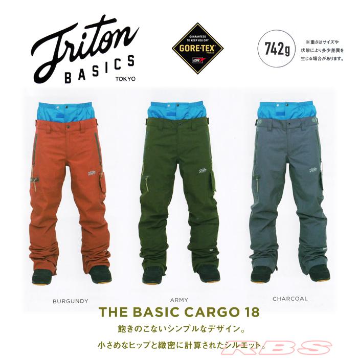 18-19 TRITON THE BASIC CARGO PANTS