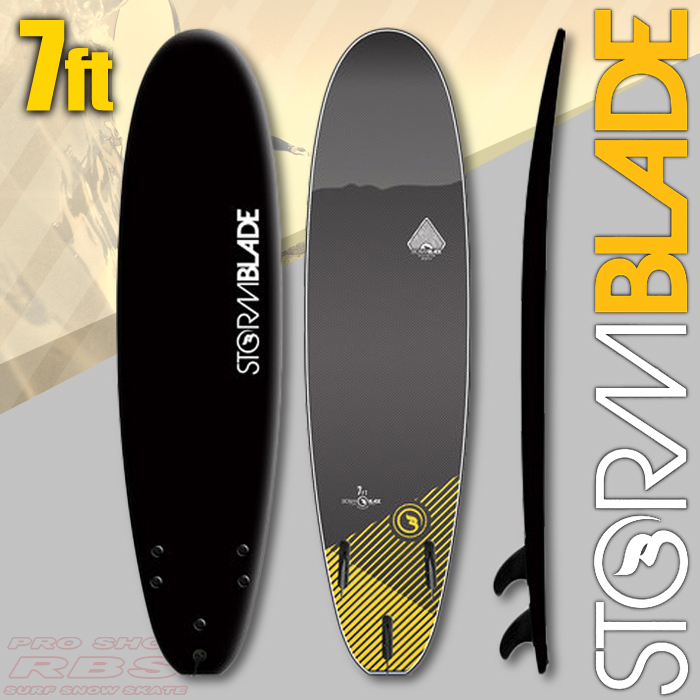 STORMBLADE 7 SURFBOARD  BLACK/BLACK 日本正規品