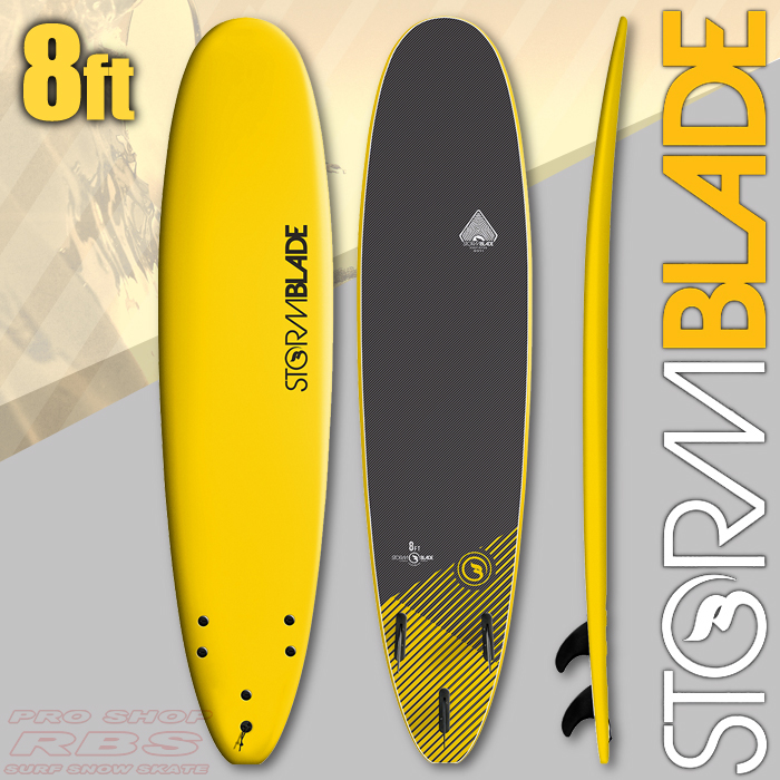 STORMBLADE 8 SURFBOARD YELLOW/BLACK 日本正規品