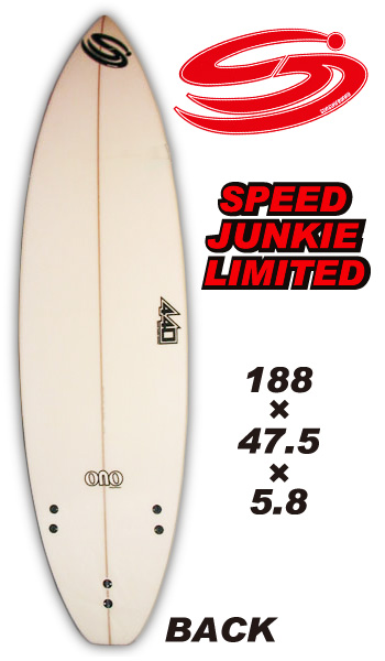 SUN SURF BOARD SPEED JUNKIE LIMITED 188×47.5×5.8 キズあり【サンサーフ サーフボード】【訳あり】