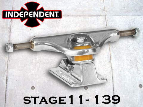 INDEPENDENT トラック STAGE11 139 【インデペンデント】【 ステージ11 139】【スケートボード トラック】【日本正規品】