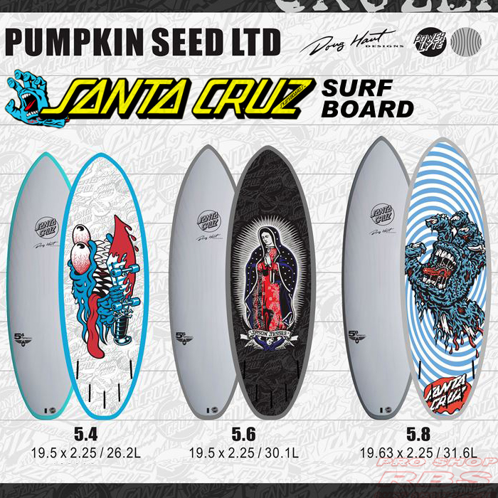 SANTACRUZ SURFBOARD PUMPKIN LIMITED 5.4/5.6/5.8 パンプキン リミテッド 【サンタクルーズ サーフボード】【サーフィン サーフ】【送料無料】【日本正規品】