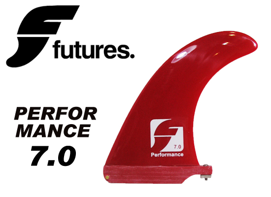 FUTURES フィン PERFORMANCE 7.0 RED 【フューチャー フィン】【サーフィン サーフボード FIN】【日本正規品】
