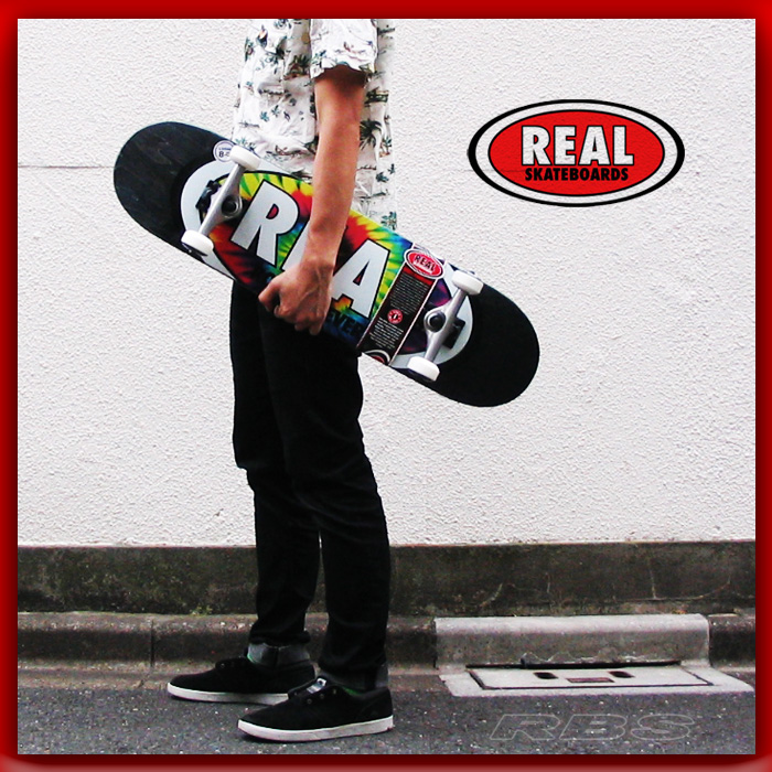 REAL スケートボード  コンプリートセット  INNER OVAL インナーオーバル  サイズ 7.3/7.5/7.75/8.0  【日本正規品】 【リアル】 【スケボー 完成品】【送料無料】