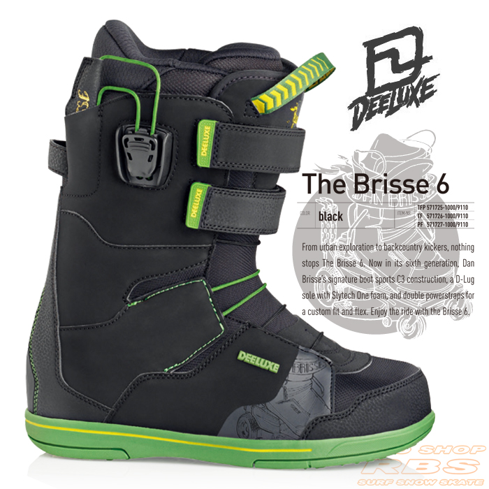 17-18 NEW モデル DEELUXE ディーラックス THE BRISSE 6 ブリズ BLACK ブラック【デーラックス 】【17-18 スノーボード ブーツ】【日本正規品 送料無料】