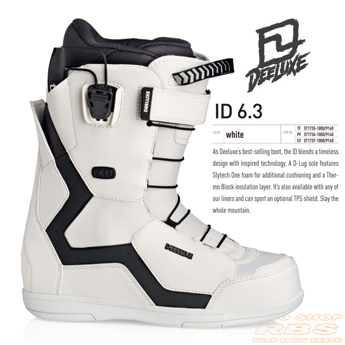 17-18 NEW モデル DEELUXE ディーラックス ID 6.2 アイディー WHITE ホワイト【デーラックス 】【17-18 スノーボード ブーツ】【日本正規品 送料無料】