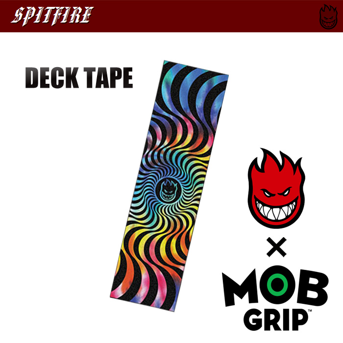 MOB GRIP×SPITFIRE デッキテープ TRIPPER 9"×33" 【モブグリップ スピットファイアー 】【日本正規品】