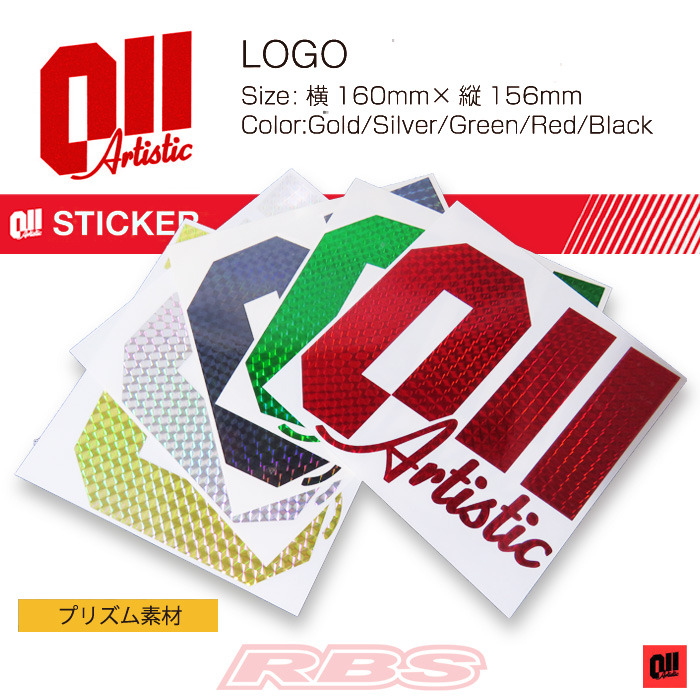 011 Artistic ステッカー LOGO ロゴ【日本正規品】