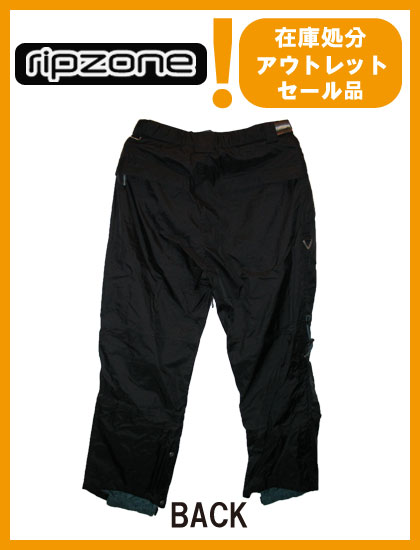 RIPZONE リップゾーン TRILOGY PANTS  BLACK 【日本正規品】
