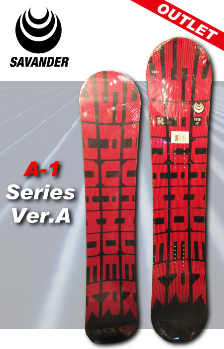 SAVANDER スノーボード A-1 SERIES Ver.A サイズ 153【日本正規品】