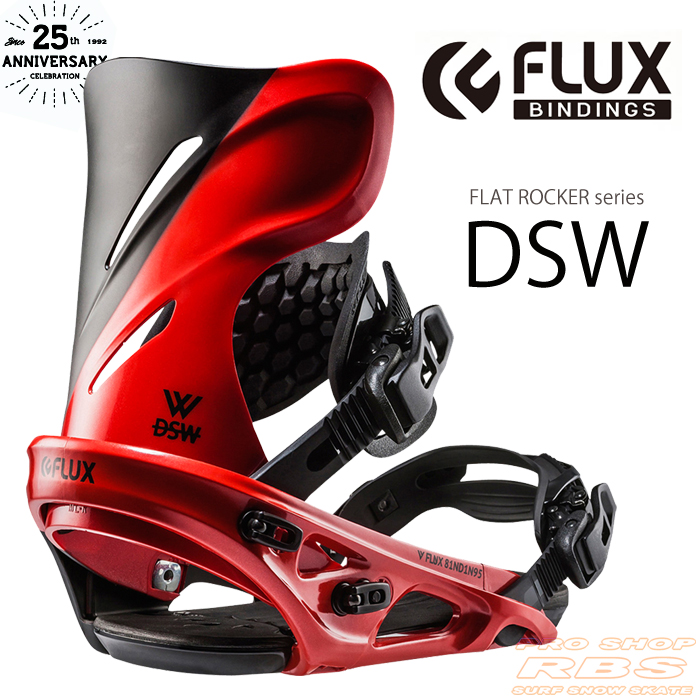 17-18 FLUX BINDINGS DSW カラー BLACK/RED フラックス ビンディング【スノーボード バインディング 】【日本正規品 送料無料】