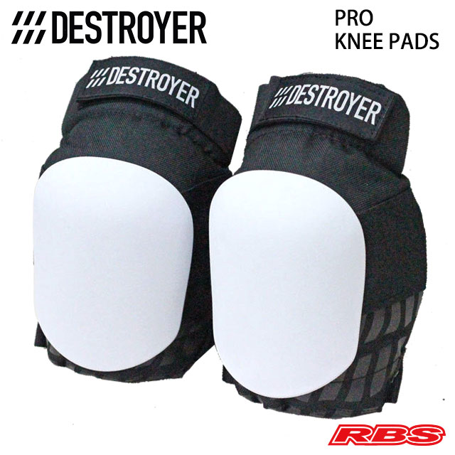 DESTROYER PRO KNEE PADS WHITE 日本正規品