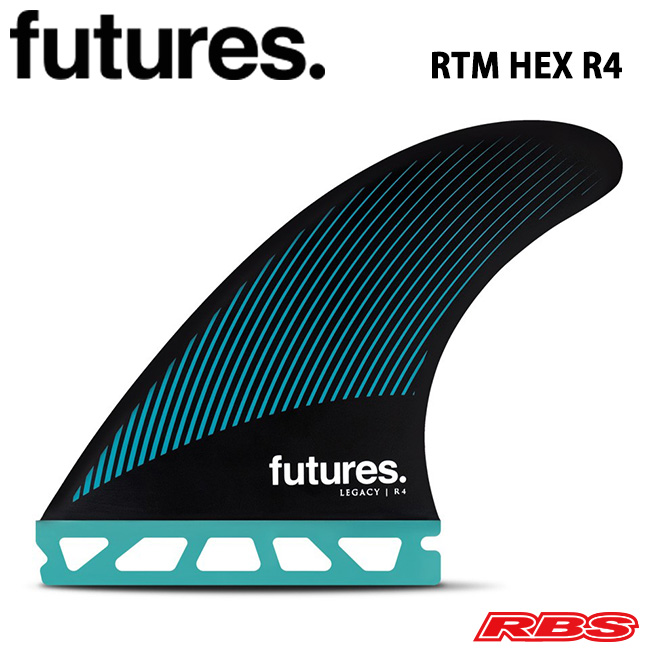 FUTURES フィン  RTM HEX R4  【ショート用 スラスター】 【フューチャー トライ フィン】 【サーフィン サーフボード】 【日本正規品】