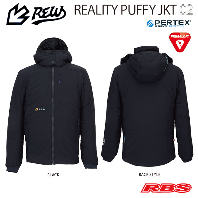 REW 24-25 THE REALITY PUFFY JACKET スノーボード ウェア 日本正規品 予約商品
