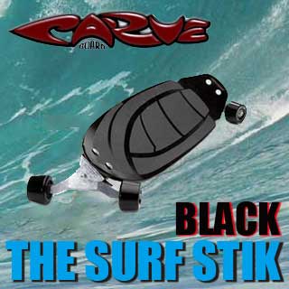 CARVE BOARD THE SURF STIK BLACK