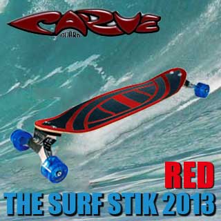 CARVE BOARD THE SURF STIK 2013 RED