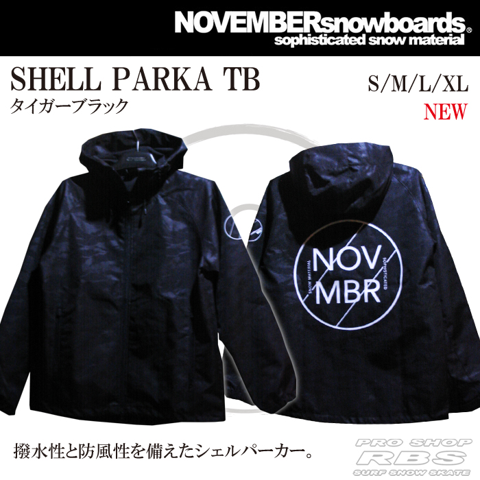 18-19 NOVEMBER  SHELL PARKA/TB 日本正規品