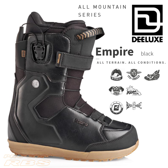 18-19 DEELUXE EMPIRE BLACK【デーラックス 】【18-19 スノーボード ブーツ】【日本正規品 送料無料】【予約商品】