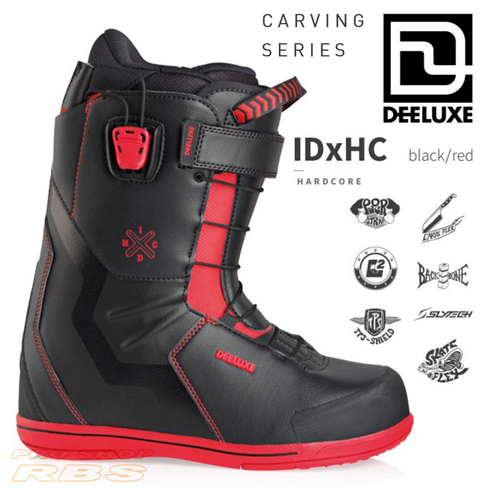 18-19 DEELUXE IDxHC BLACK/RED【デーラックス 】【18-19 スノーボード ブーツ】【日本正規品 送料無料】【予約商品】