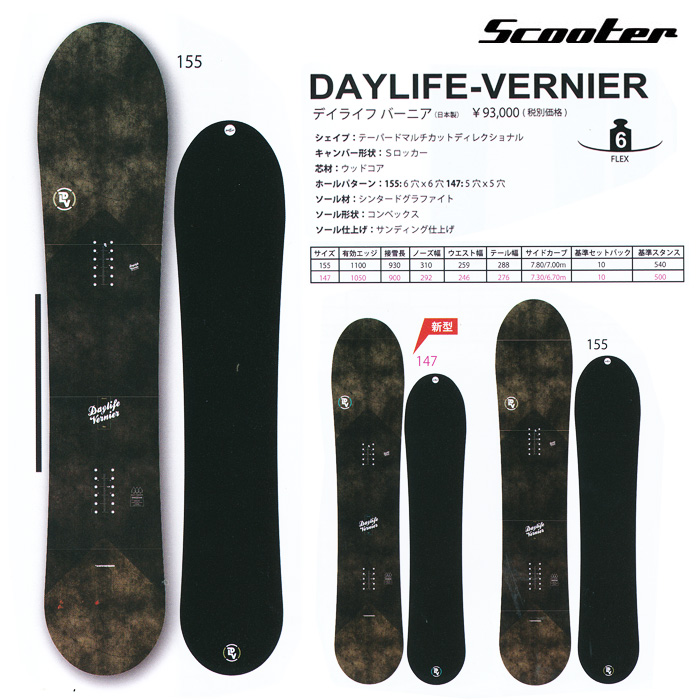 scooter daylife バーニア 155 - ボード
