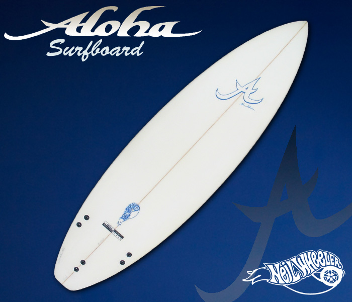 ALOHA SURF BOARD アロハサーフボード ショートボード NEIL WHEELER 6'1 【サーフィン サーフボード】 RBS