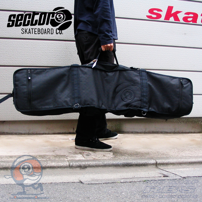 セクター9 SECTOR9 スケートバッグ THE FIELD TRAVEL BAG/BLACK【日本正規品】