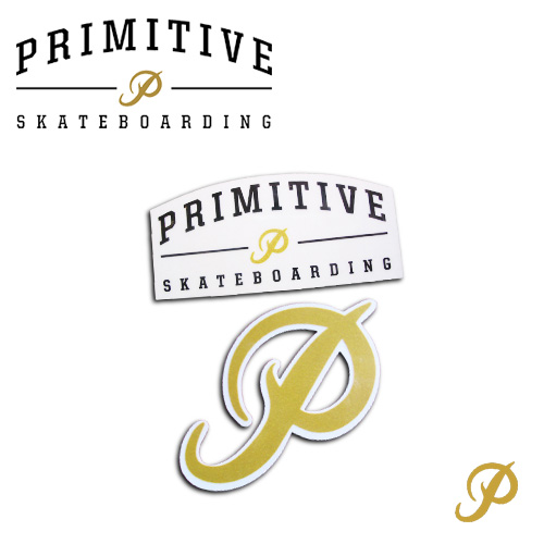PRIMITIVE SKATEBOARDING 【プリミティブ】 STRIPES DECK  7.75×31【スケートボード デッキ 正規品】