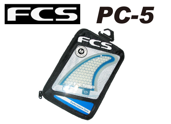 FCS フィン　PC-5 【カラー CLEAR BLUE】【サーフィン】【サーフボード】【日本正規品】
