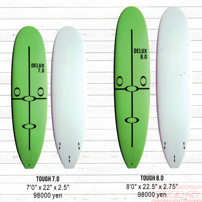 SOLID SURF BOARDS  ソリッドサーフボード DELUX TOUGH 7.0/8.0 【日本正規品】