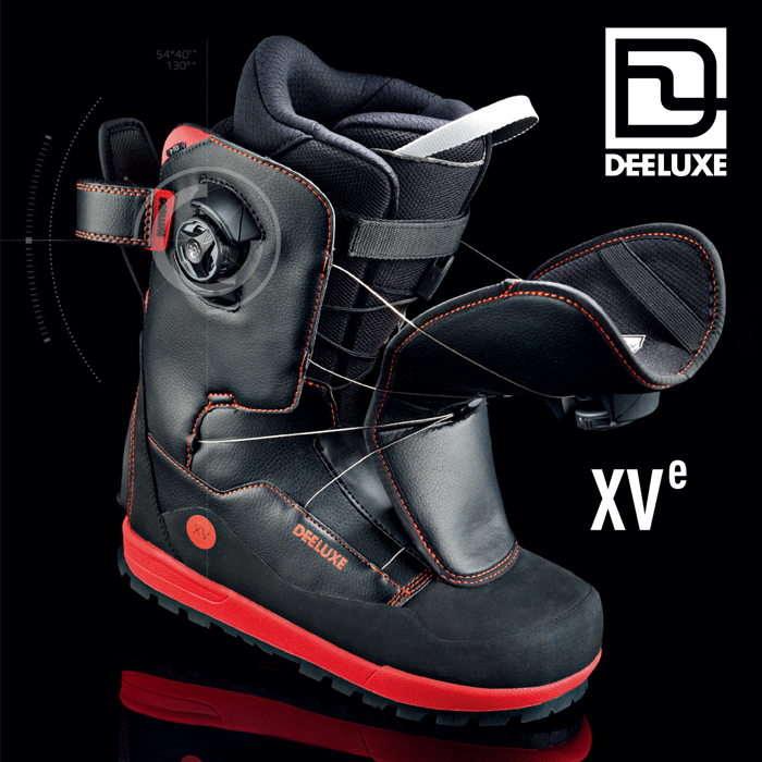 17-18 NEW モデル DEELUXE ディーラックス XVE エックスブイ BLACK 