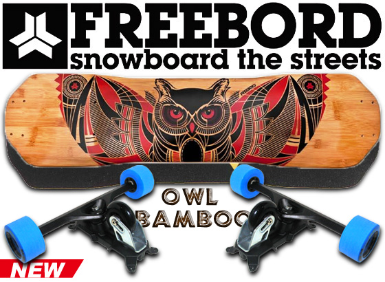 FREEBORD OWL  BAMBOO バンブー  サイズ 75/77/80/83/85  グレード PRO 【日本正規品 フリーボード】【取り寄せ商品】