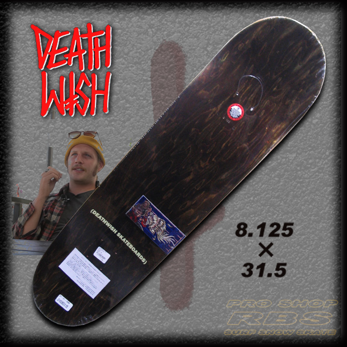 DEATHWISH DECK コロナ 8.125 デスウィッシュ デッキ - スケートボード