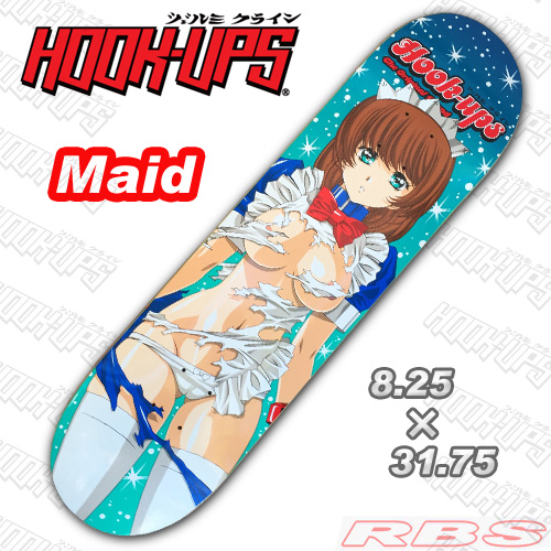 HOOK UPS デッキ MAID 8.25 x 31.75 【フックアップス スケートボード