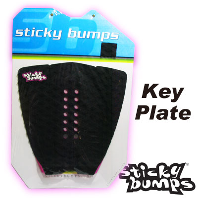 STICKY BUMPS デッキパッド TRACTION KEY PLATE 【カラー　MAGENTA】【サーフィン トラクションパッド】【日本正規品】