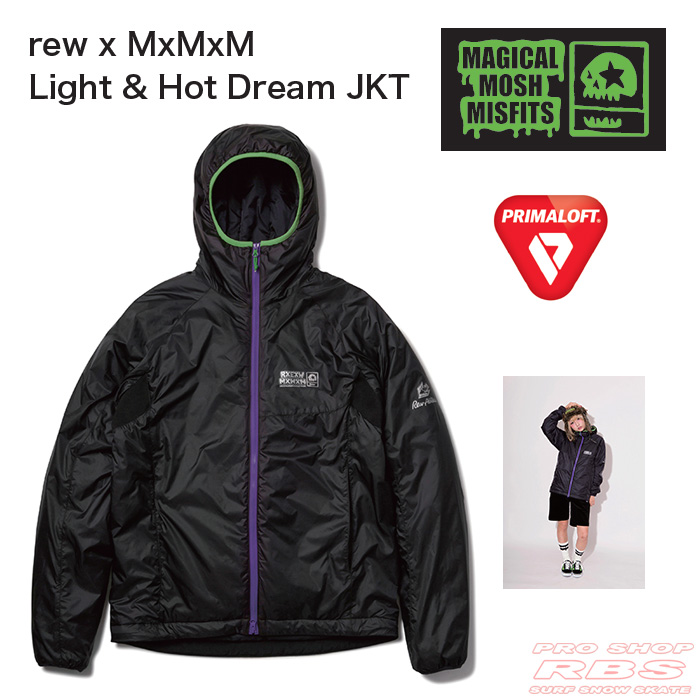 17-18 REW x MxMxM  LIGHT&HOT DREAM JKT ジャケット DOKU ドク【日本正規品】【予約商品】