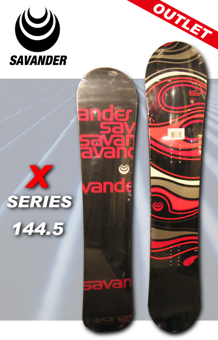 SAVANDER スノーボード X-SERIES サイズ 144.5【日本正規品】