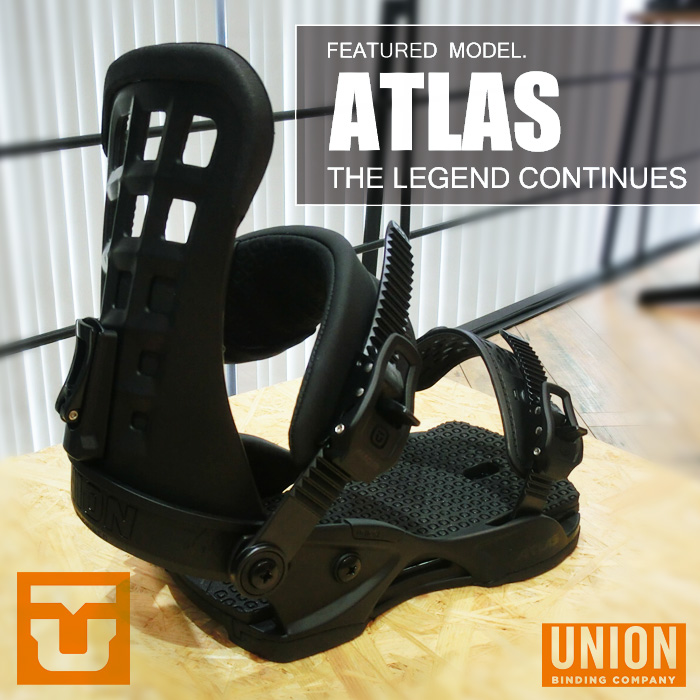 16-17 モデル UNION BINDING ATLAS アトラス MATTE BLACK マット 