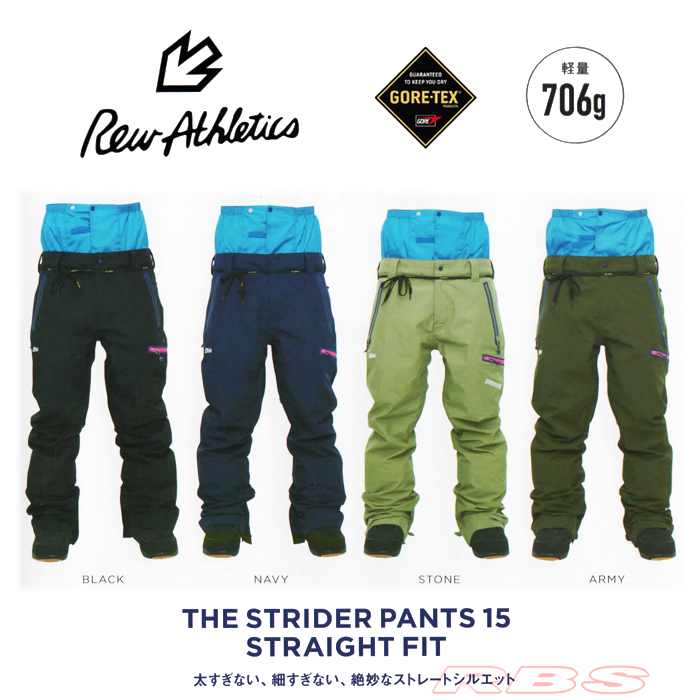 REW 18-19 THE STRIDER JEAN PANTS STRAIGHT FIT