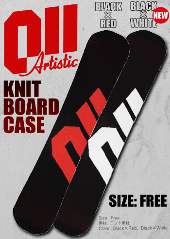011 Artistic KNIT BOARD CASE RED/WHITE 【 ニット ボードケース ...