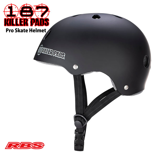 187 Pro Skate Helmet Black Matte Sweatsaver Liner 日本正規品
