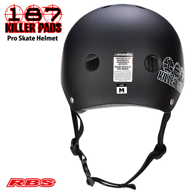 187 Pro Skate Helmet Black Matte Sweatsaver Liner 日本正規品