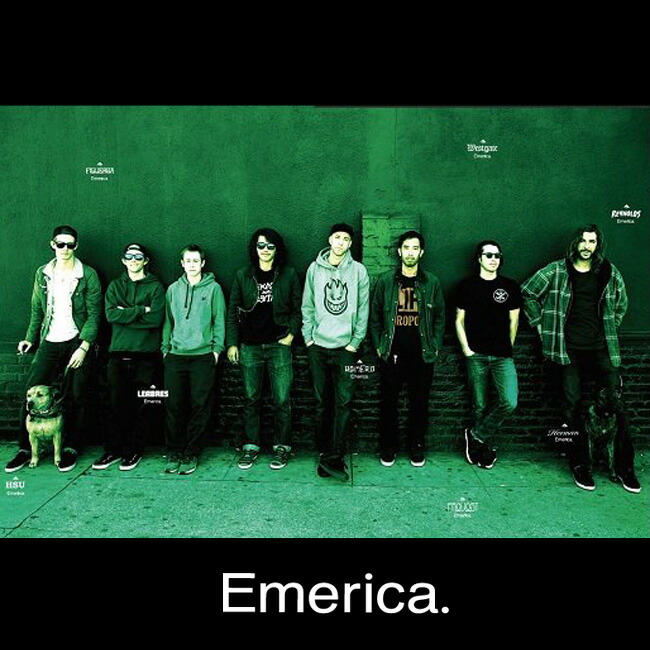 エメリカ EMERICA ROMERO LACED BLACK BLACK/WHITE REO ROMERO 【スケート シューズ 日本正規品】