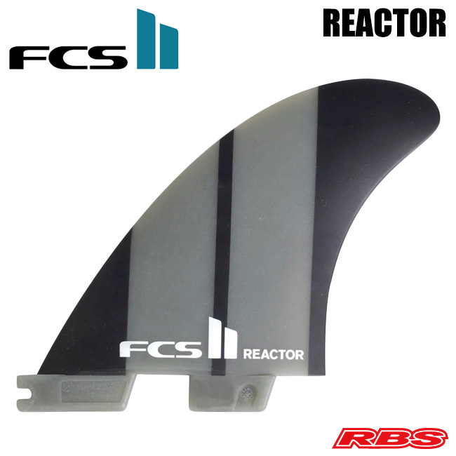 FCS2 REACTOR PC CARBON AIR CORE TRI FINS/ FCSII エフシーエス2 