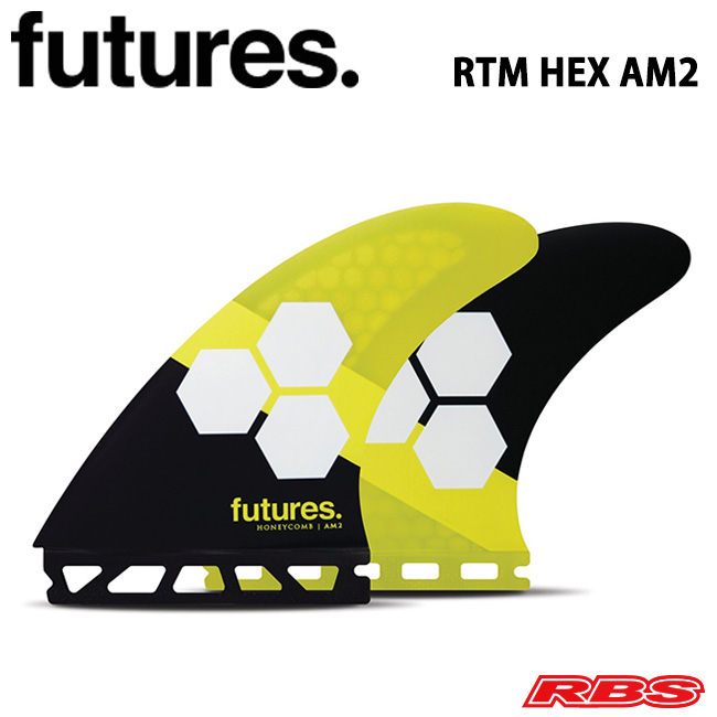 FUTURES フィン RTM HEX 2.0 AM2  【フューチャー フィン】【サーフィン サーフボード】【日本正規品】