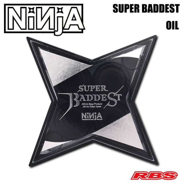 NINJA ベアリング SUPER BADDEST OIL オイルタイプ  スターケース 【日本正規品】