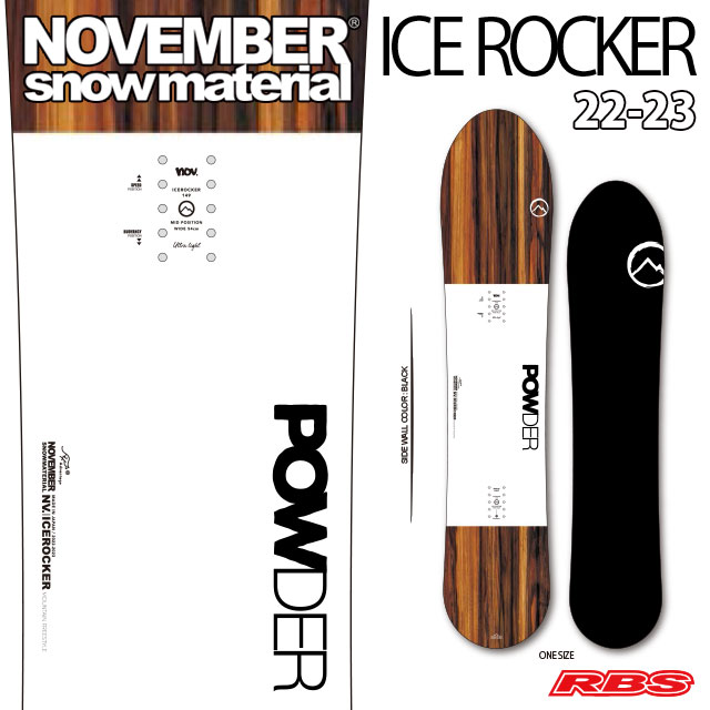 NOVEMBER 22-23 ICE ROCKER 149 アイスロッカー 日本正規品 予約商品