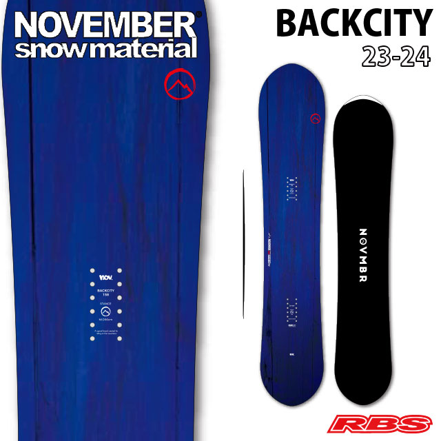 OVEMBER 23-24 BACKCITY スノーボード 日本正規品