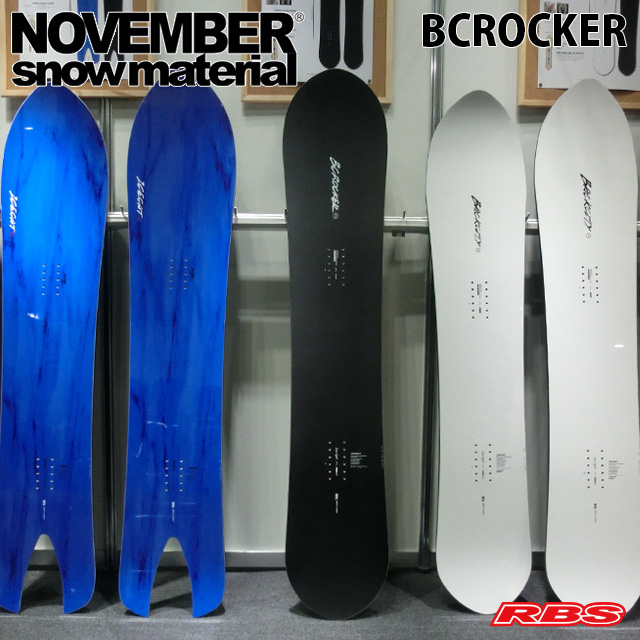 NOVEMBER 24-25 BC ROCKER 154 スノーボード 日本正規品 予約商品