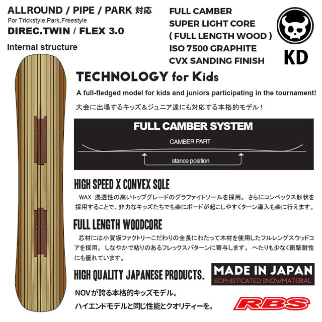 NOVEMBER 25-26 KD スノーボード 日本正規品 予約商品